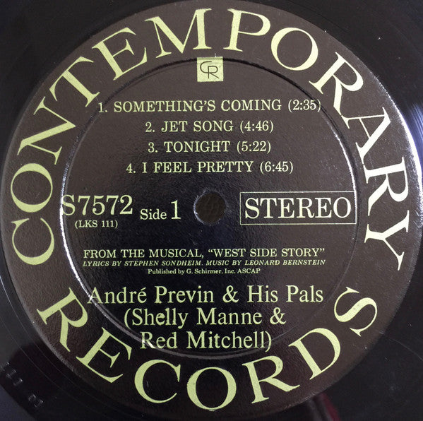 André Previn And His Pals* : West Side Story (LP, Album)