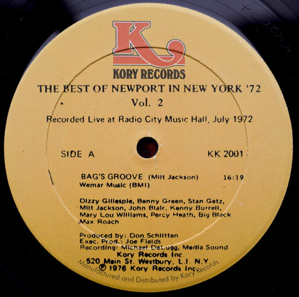 Various : The Best Of Newport In New York '72 (Volume 2) (LP, Album, RE)