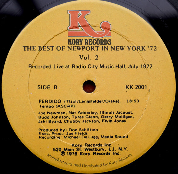 Various : The Best Of Newport In New York '72 (Volume 2) (LP, Album, RE)