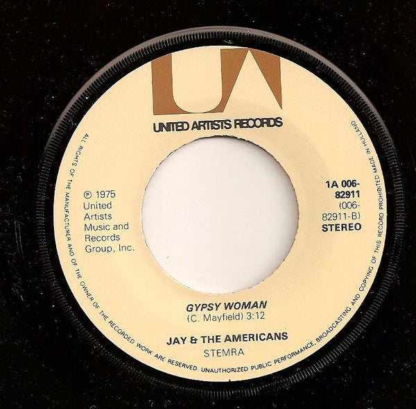 Jay & The Americans : Cara Mia (7", Single)