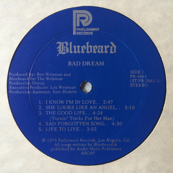 Bluebeard (4) : Bad Dream (LP)