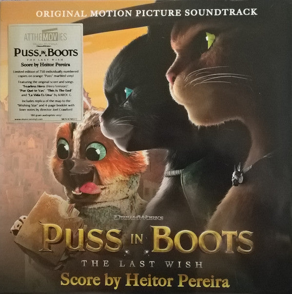Heitor Pereira : Puss In Boots: The Last Wish (Original Motion Picture Soundtrack) (LP, Album, Ltd, Num, 180)