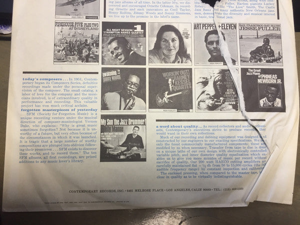 Shelly Manne & His Friends : Modern Jazz Performances Of Songs From My Fair Lady (LP, Album, Mono, RP)