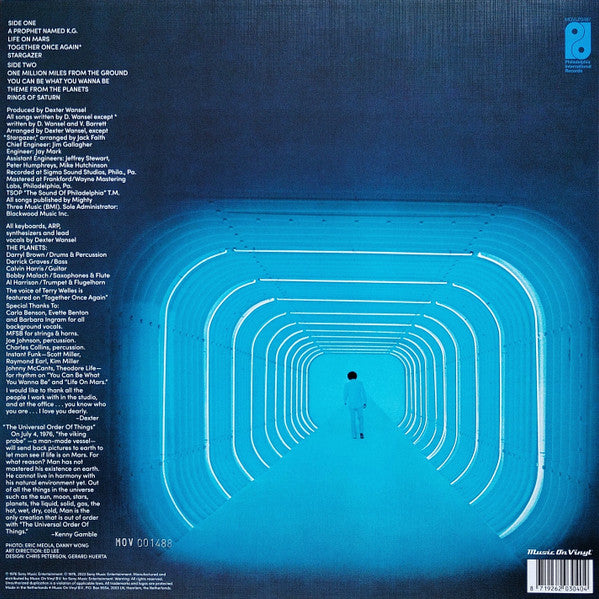 Dexter Wansel : Life On Mars (LP, Album, Ltd, Num, RE, Tra)