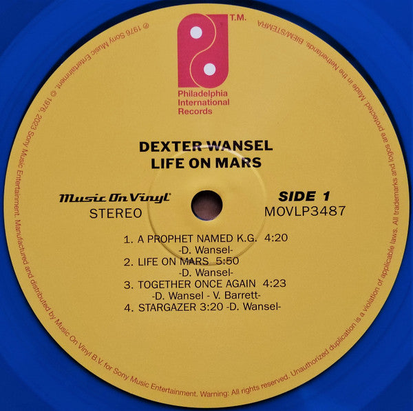 Dexter Wansel : Life On Mars (LP, Album, Ltd, Num, RE, Tra)