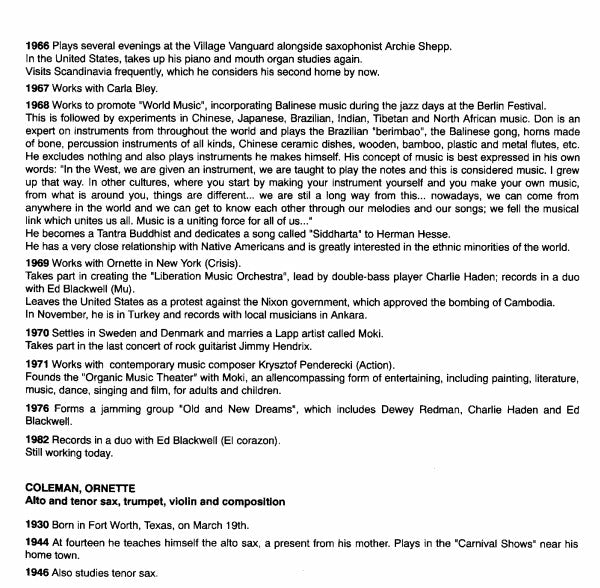 Don Cherry featuring Ornette Coleman & Steve Lacy : Don Cherry (CD, Comp)