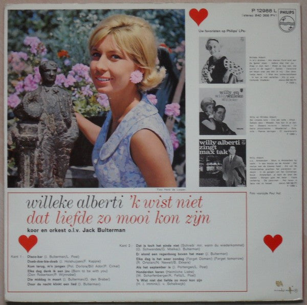 Willeke Alberti : 'k Wist Niet Dat Liefde Zo Mooi Kon Zijn (LP, Mono)