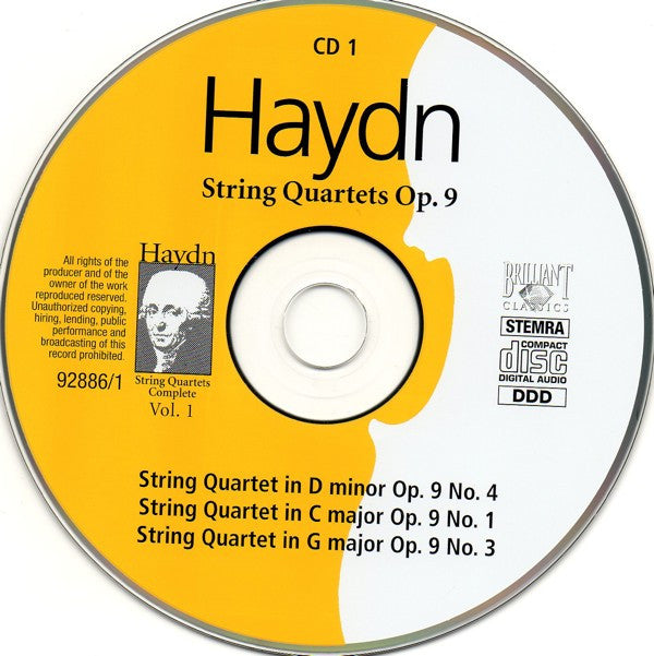 Joseph Haydn - Buchberger Quartett : String Quartets Op. 9 (2xCD)