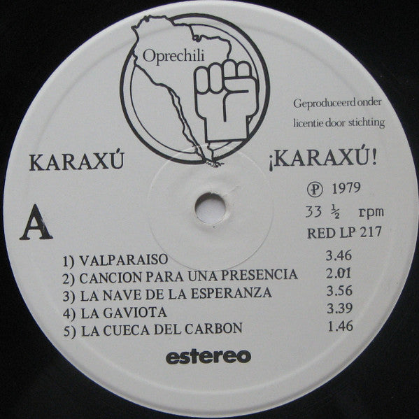Karaxú* : Karaxú! (LP, Gat)