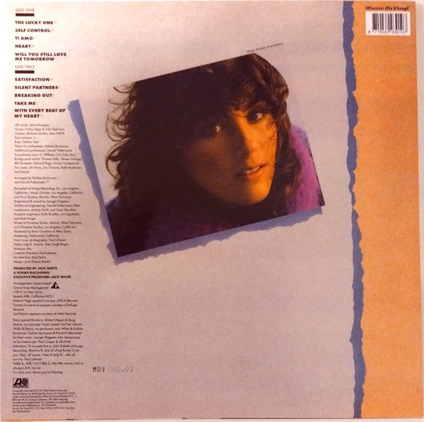 Laura Branigan : Self Control (LP, Album, Ltd, Num, RE, Pin)