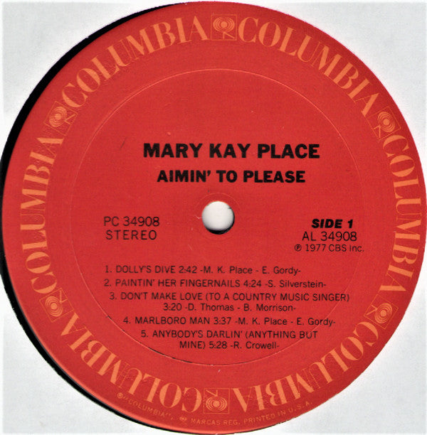 Mary Kay Place : Aimin' To Please (LP, Album)