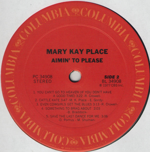 Mary Kay Place : Aimin' To Please (LP, Album)