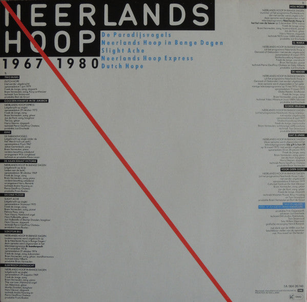 Neerlands Hoop In Bange Dagen : De Toetjes (LP, Comp)