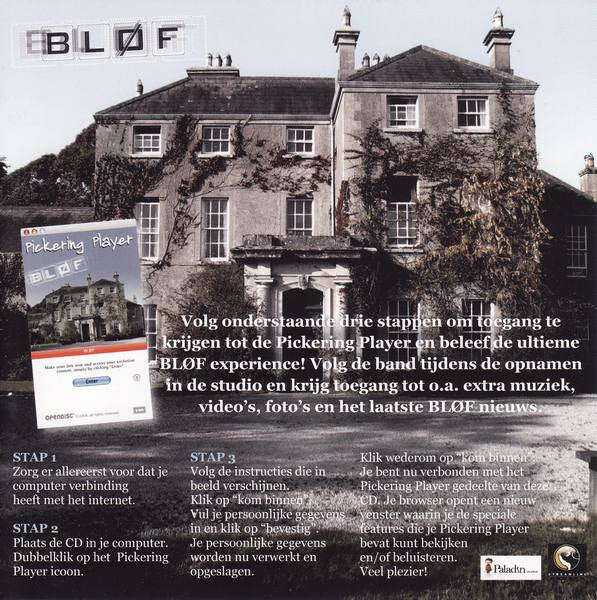 Bløf : Oktober (Pickering Sessies Deel 1) (CD, Album, Enh, Ltd, Sup)