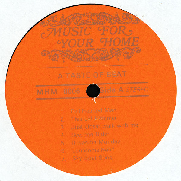 Memphis Brown Beatband : A Taste Of Beat (LP)