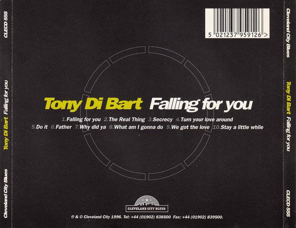 Tony Di Bart : Falling For You (2xCD, Album)