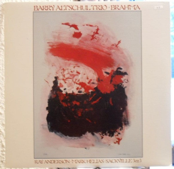 Barry Altschul Trio : Brahma (LP, Album)