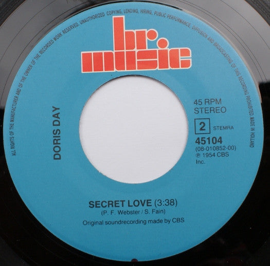 Doris Day : Que Sera, Sera (Whatever Will Be Will Be) (7", Single, RE)