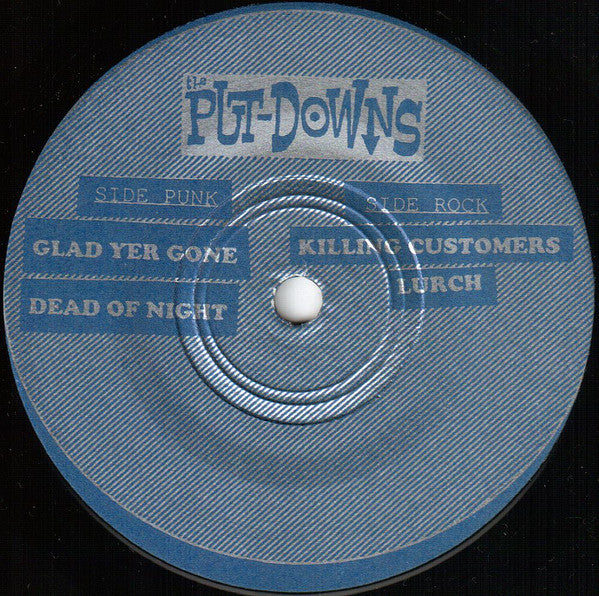 The Put-Downs : National Band Of Texas (7")