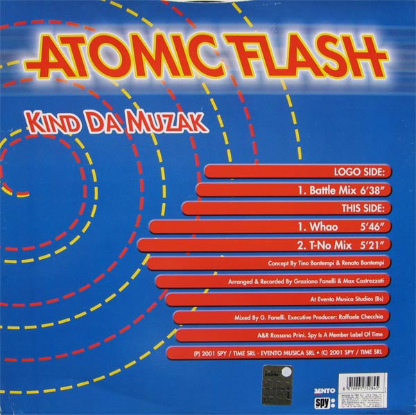 Atomic Flash : Kind Da Muzak (12")