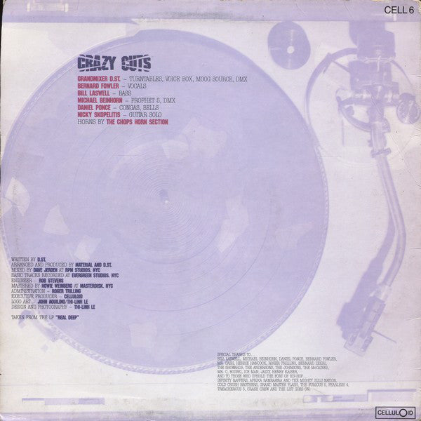 D.St. : Crazy Cuts (12", Maxi)
