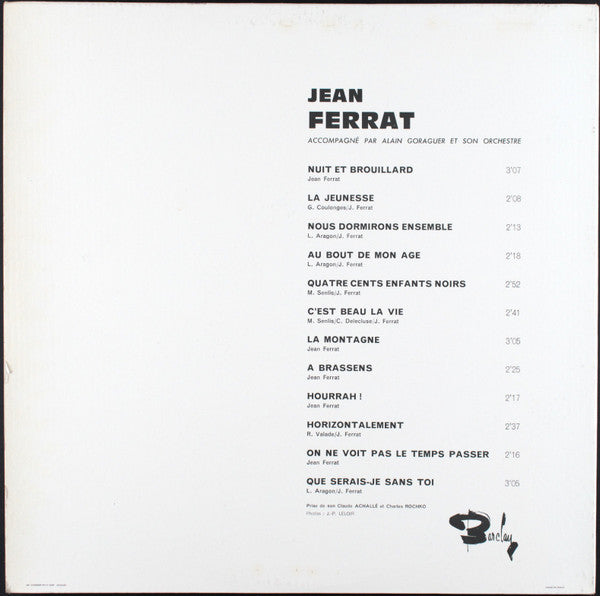 Jean Ferrat : Jean Ferrat Chante En Multiphonie Stereo (LP, Comp)