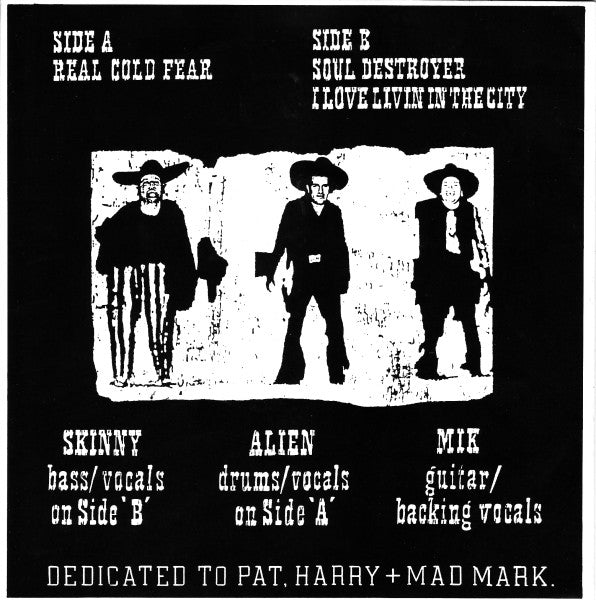 Coitus (4) : Real Cold Fear (7", EP)