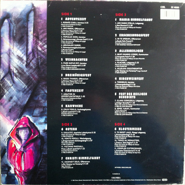 Various : Stimmen Der Stille - Gregorianische Gesänge (2xLP, Comp)