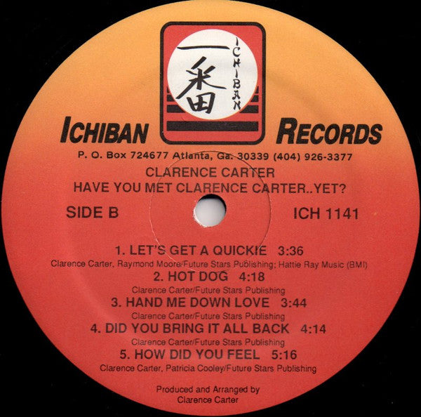 Clarence Carter : Have You Met Clarence Carter...Yet? (LP, Album)