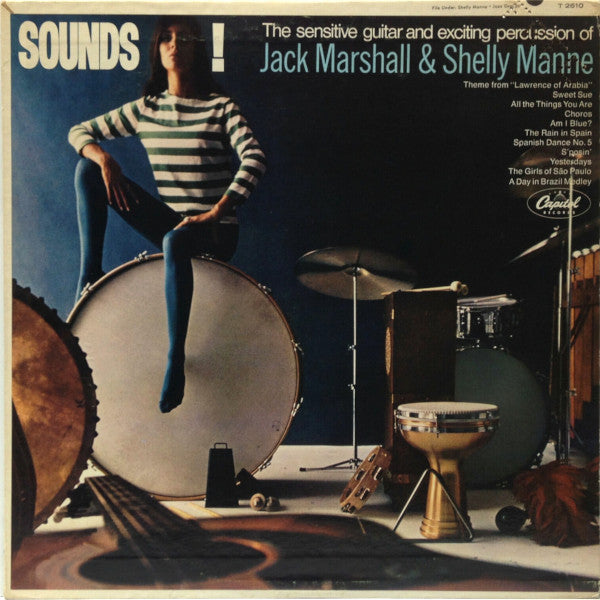 Jack Marshall & Shelly Manne : Sounds! (LP, Album, Mono)