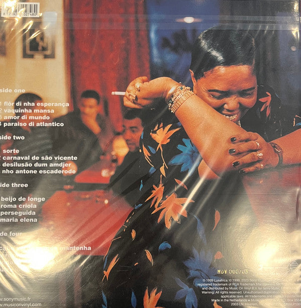 Cesaria Evora : Café Atlantico (2xLP, Album, Ltd, Num, RP, Fla)