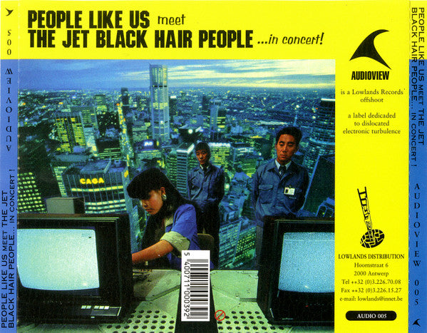 People Like Us Meet The Jet Black Hair People : ... In Concert! (CD, Album)
