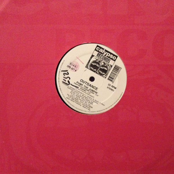Outdance : Pump The Jumpin' / Reality (12")