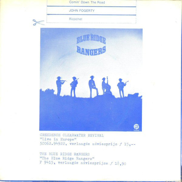 John Fogerty : Comin' Down The Road / Ricochet (7", Single)