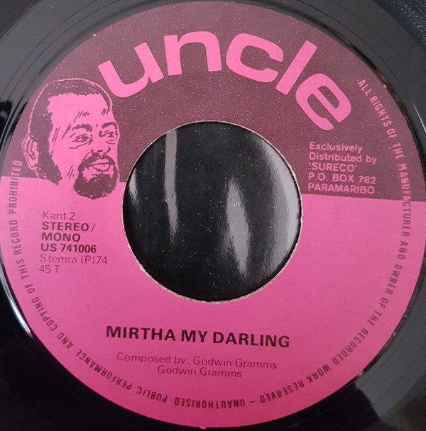 Godwin Gramms : Ivette My Love / Mirtha My Darling (7")