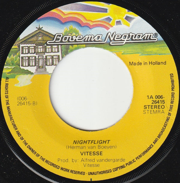 Vitesse (2) : On The Run (7", Single)