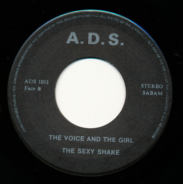 The Voice And The Girl : The Sexy Shake (7")