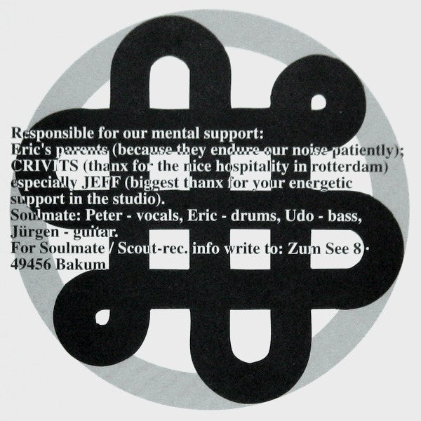 Soulmate (4) : Person Of Indifference (7")