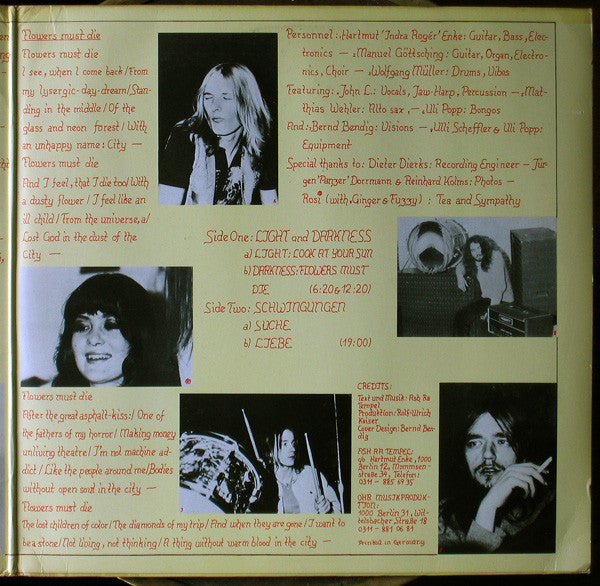 Ash Ra Tempel : Schwingungen (LP, Album, Gat)