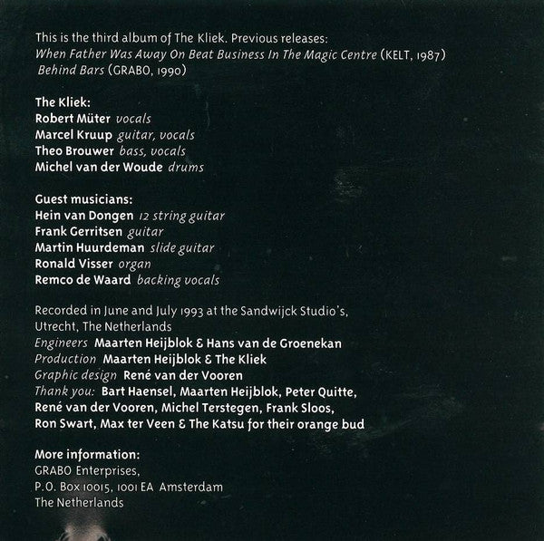 The Kliek : Feel Good (CD, Album)