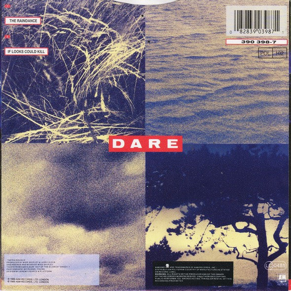 Dare (2) : The Raindance (7", Single)
