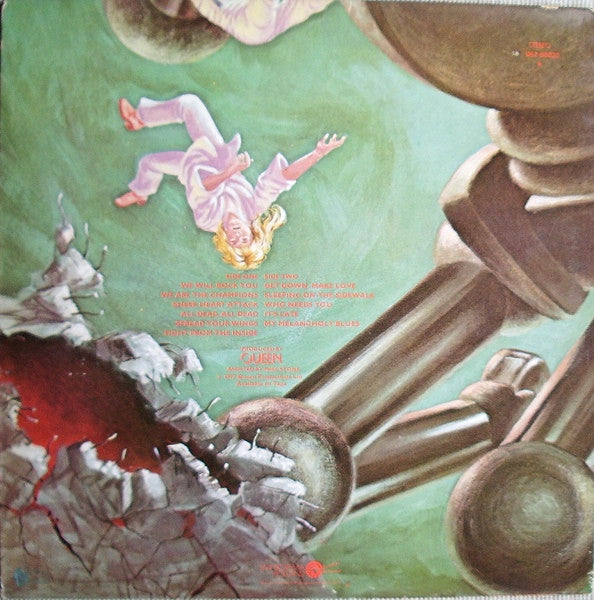 Queen : News Of The World (LP, Album, Gat)