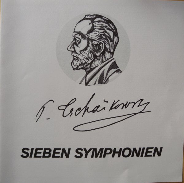 Pyotr Ilyich Tchaikovsky : Sieben Symphonien (7xLP + Box)