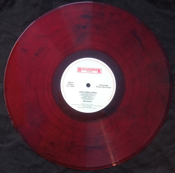 Defiance (10) : Void Terra Firma (LP, Album, Ltd, Num, RE, RM, Red)