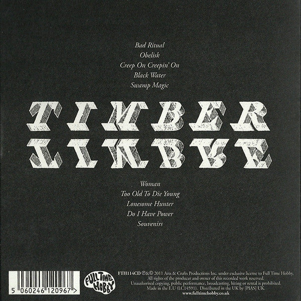 Timber Timbre : Creep On Creepin' On (CD, Album)