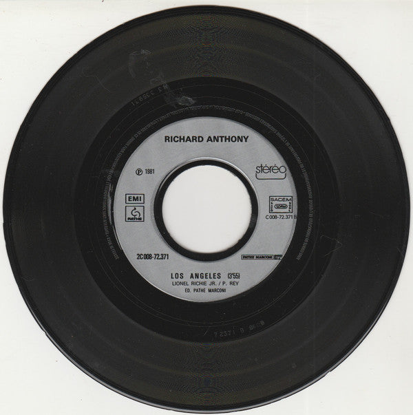 Richard Anthony (2) : C'est À Prendre Ou À Laisser / Los Angeles (7", Single)