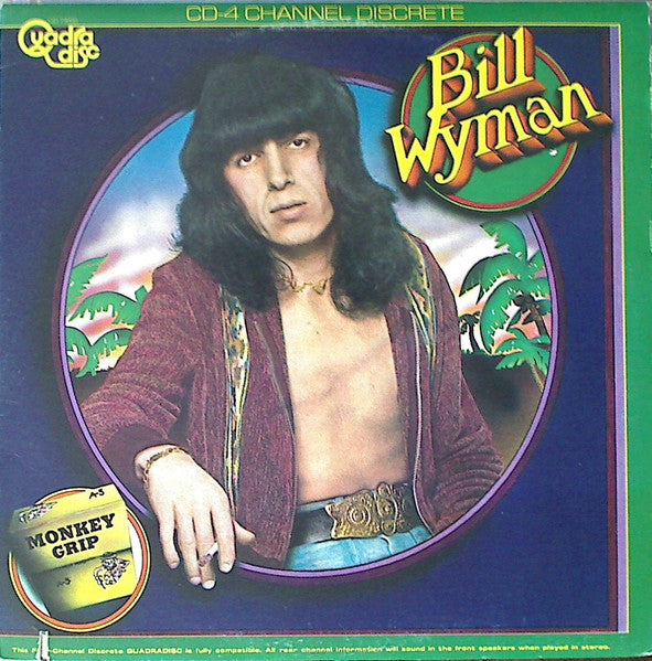 Bill Wyman : Monkey Grip (LP, Album, Quad, Qua)