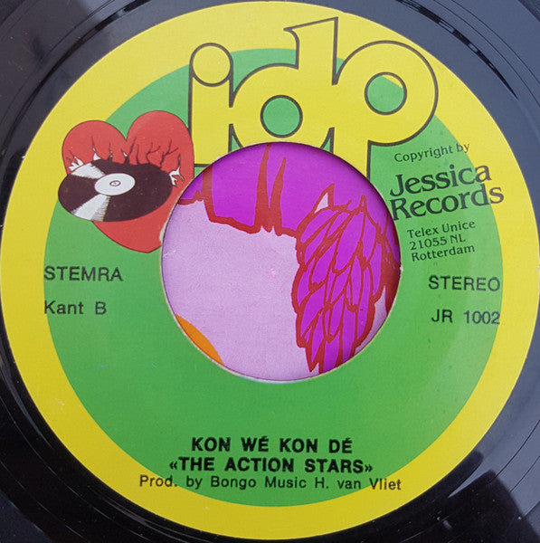 The Action Stars : Banabon (7")