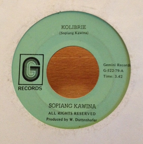 Sopiang : Kolibrie (7")