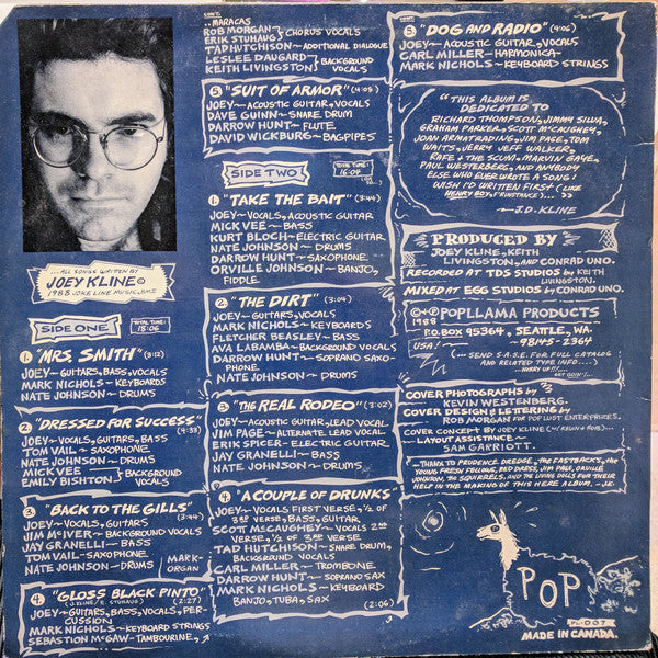 Joey Kline : Pomp And Circus Pants (LP, Album)